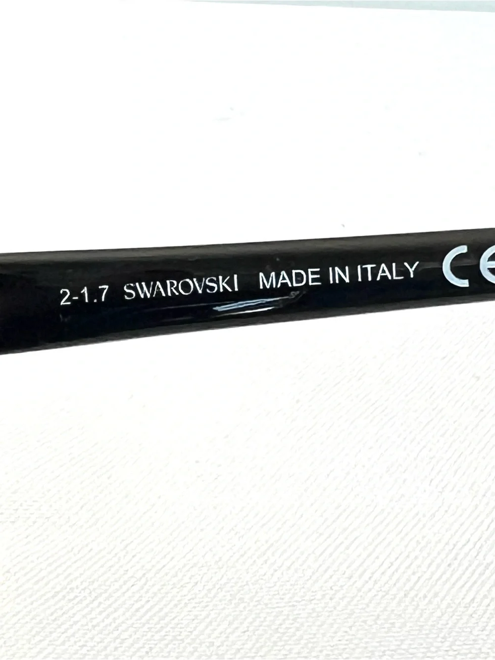 SWAROVSKI DIVA Italy SW 61 05B Cat Eye BB Glitter Frames Eyewear Glasses